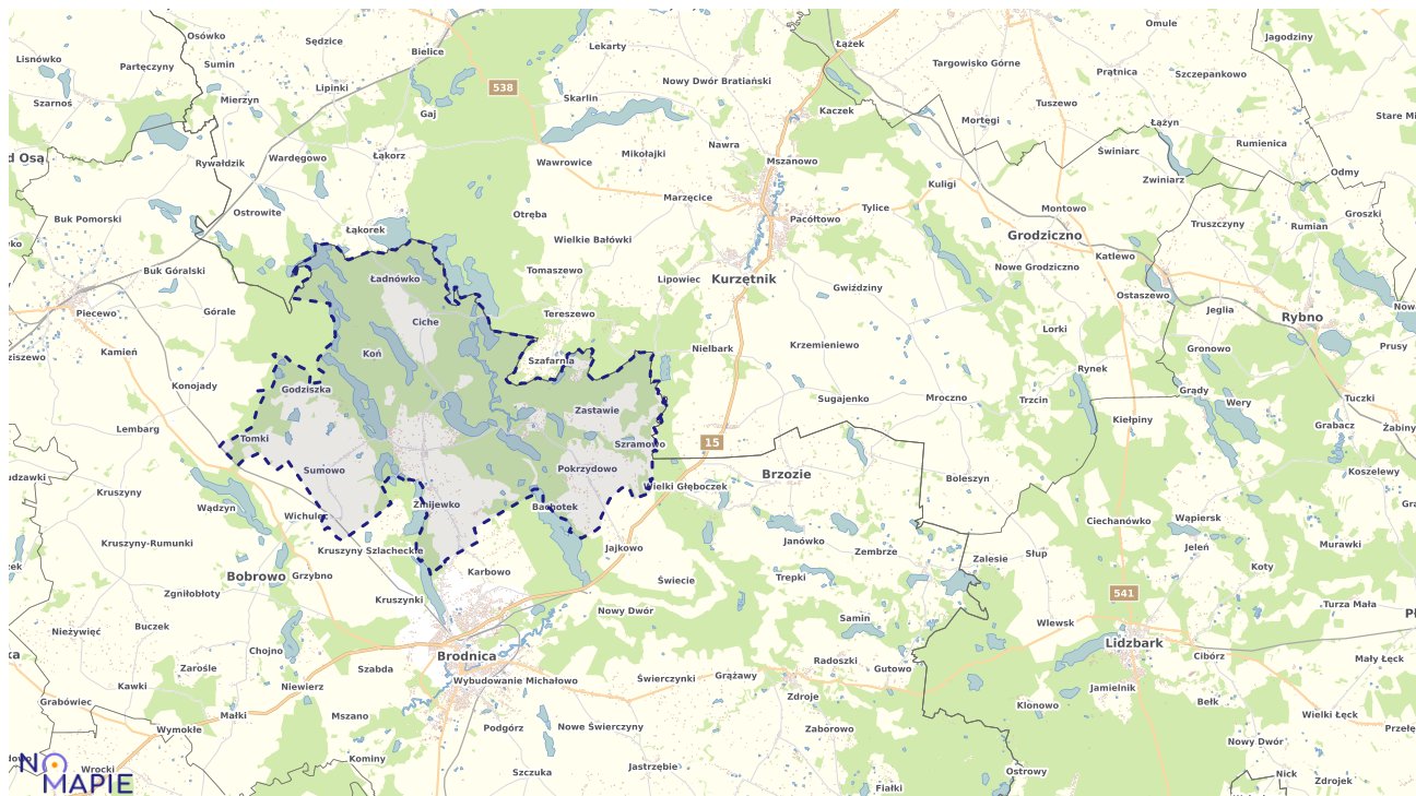 Mapa Geoportal Zbiczno